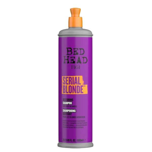 TIGI Tigi Bed Head Serial Blonde Restoring Shampoo Capelli Biondi - 400ml - MegaPrezzo