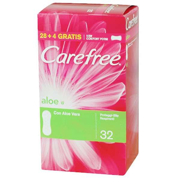 Carefree Assorbenti Disteso Aloe Vera - 32pz