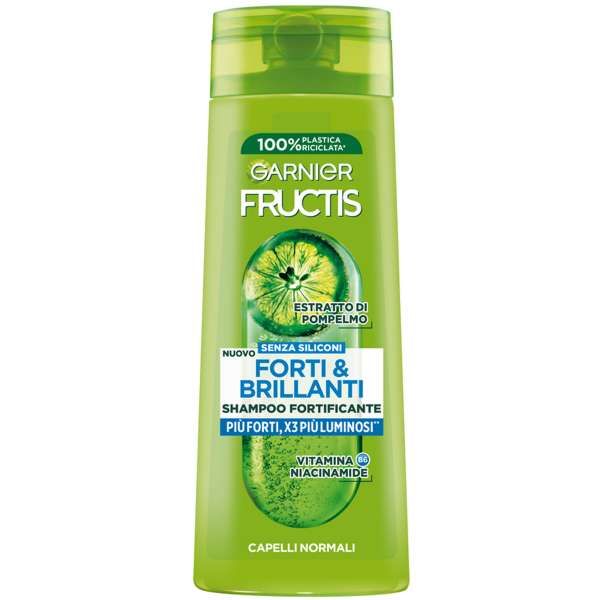 GARNIER Garnier Fructis Shampoo Forti e Brillanti Uva - 250ml - MegaPrezzo