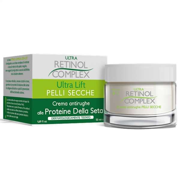 RETINOL COMPLEX Ultra Retinol Complex Crema Viso Proteine della Seta - 50ml - MegaPrezzo