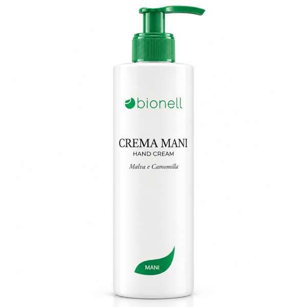 BIONELL Bionell Crema Mani con Malva e Camomilla - Dispenser 500ml - MegaPrezzo