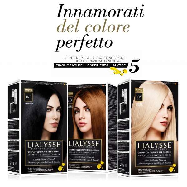 Lialysse Tintura per Capelli con Argan e Cheratina - 50ml