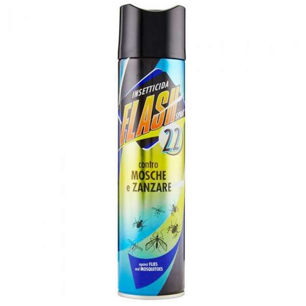 Flash Insetticida Spray 250ml - Mosche e Zanzare