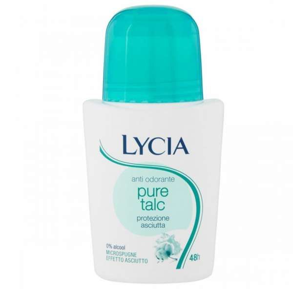LYCIA Lycia Deodorante Roll-On Pure Talc - 50ml - MegaPrezzo