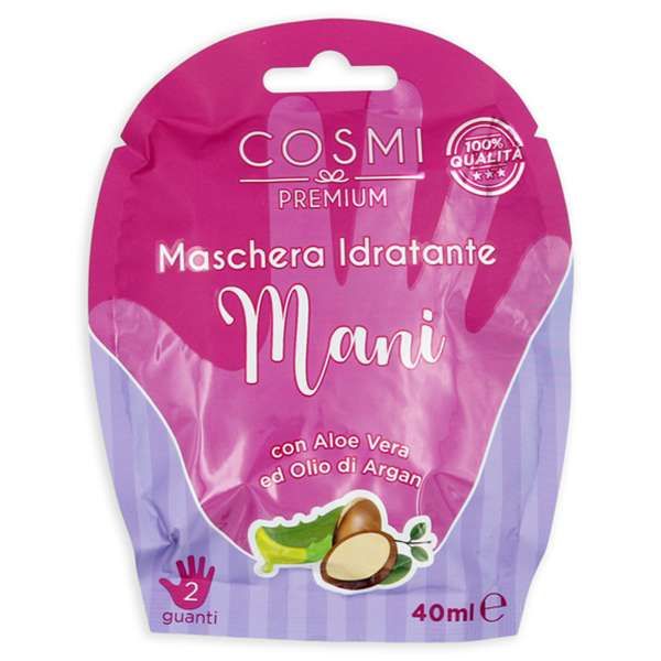 Cosmi Maschera Mani Idratante - Aloe e Argan