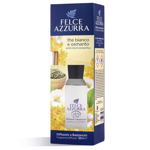 FELCE AZZURRA Felce Azzurra Diffusore Ambiente 120ml - The Bianco e Osmanto - MegaPrezzo