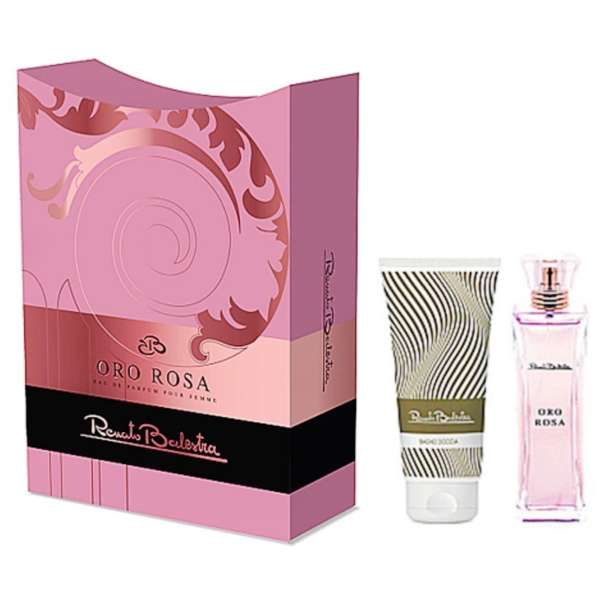 RENATO BALESTRA Renato Balestra Cofanetto Oro Rosa Donna Profumo EDP e ShowerGel - MegaPrezzo