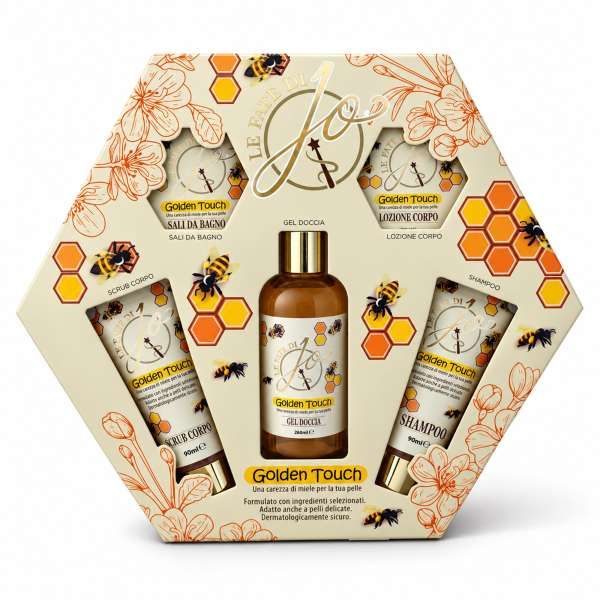 LE FATE DI JO Le Fate di Jo Cofanetto Golden Touch Esagonale - 5pz - MegaPrezzo