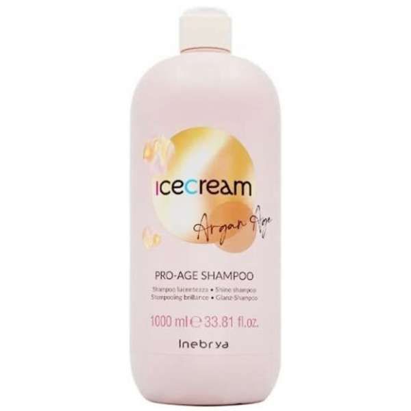 INEBRYA Inebrya Ice Cream Argan Age Pro-Age Shampoo - 1000ml - MegaPrezzo