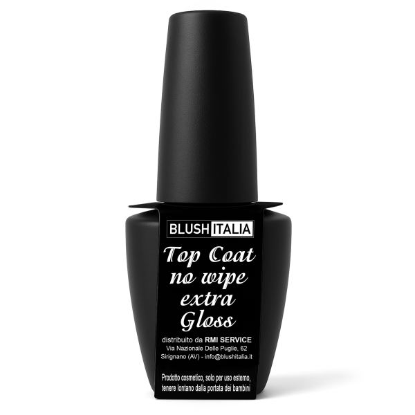 Blush Italia Top Coat no Wipe Extra Gloss - 15ml