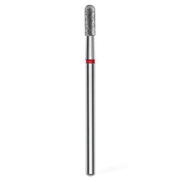 STALEKS PRO Staleks Pro Punta Fresa Diamantata Cilindro Arrotondato Rosso - 6,5mm - MegaPrezzo