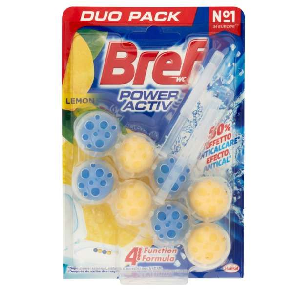Bref WC Power Activ 2X50gr - Lemon