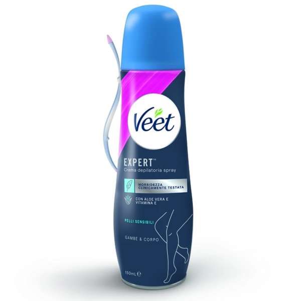 Veet Crema Depilatoria Spray Pelli Sensibili - 150ml