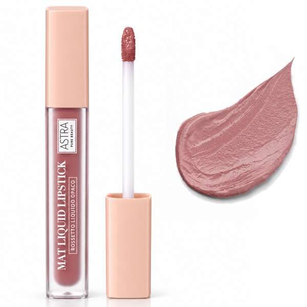 ASTRA MAKEUP Astra Pure Beauty Mat Liquid Lipstick Rossetto Liquido - 01 Bloom - MegaPrezzo
