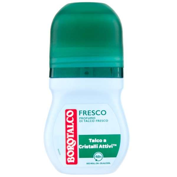 Borotalco Deodorante Roll-On Fresco Talco - 50ml