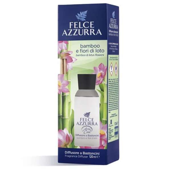 FELCE AZZURRA Felce Azzurra Diffusore Ambiente 120ml - Bamboo e Fiori Loto - MegaPrezzo