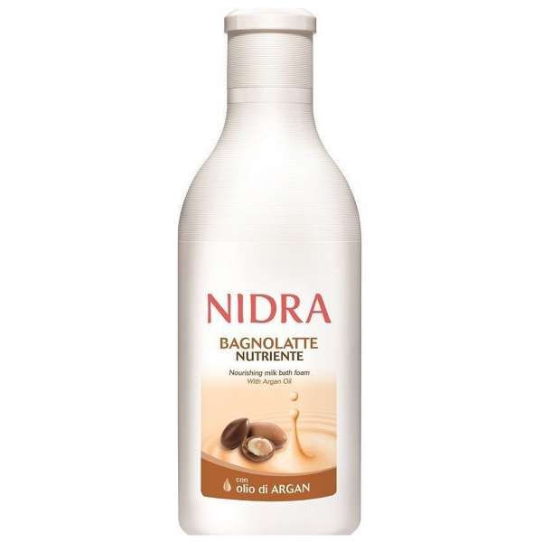 Nidra Bagno Latte Nutriente Olio Argan - 750ml