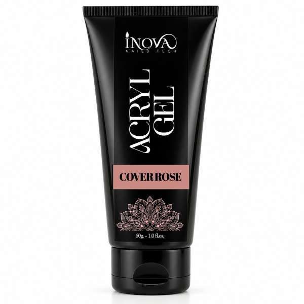 INOVA NAILS TECH Inova Nails Tech Acryl Gel Costruttore 60gr - Cover Rose - MegaPrezzo