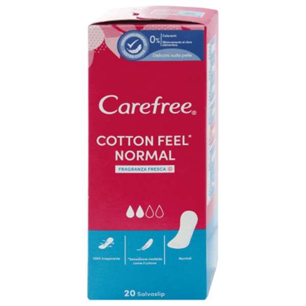Carefree Assorbenti Cotton Feel Normal Distesi - 20pz