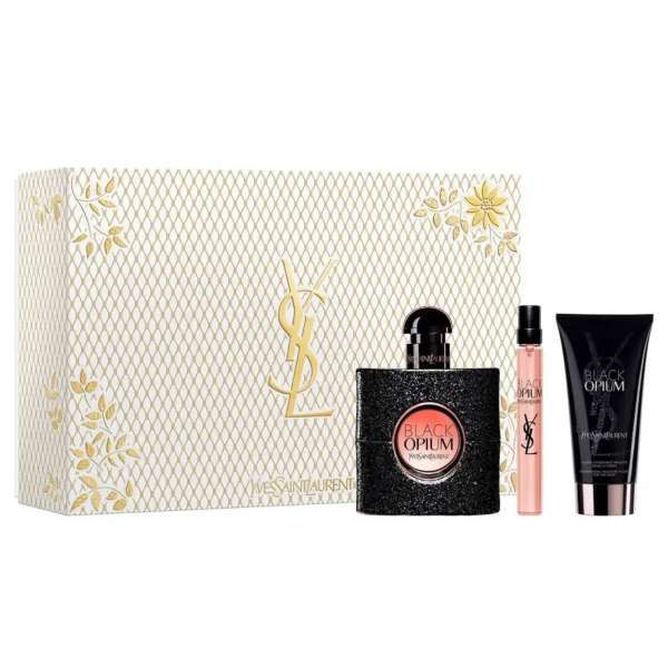 YVES SAINT LAURENT Yves Saint Laurent Cofanetto Black Opium con Profumo EDP e Latte Corpo - MegaPrezzo