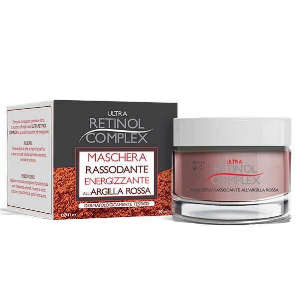 Ultra Retinol Complex Maschera Argilla Rossa - 50ml