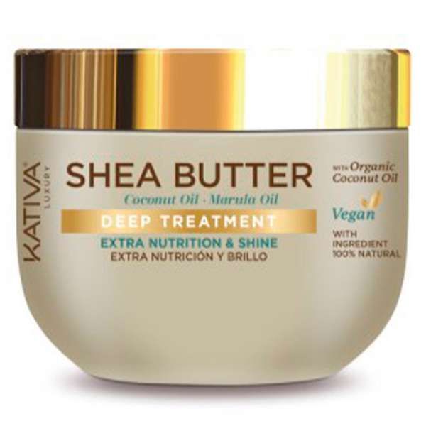 KATIVA Kativa Shea Butter Deep Treatment Nutriente  Extra Nutrition Shine - 300ml - MegaPrezzo