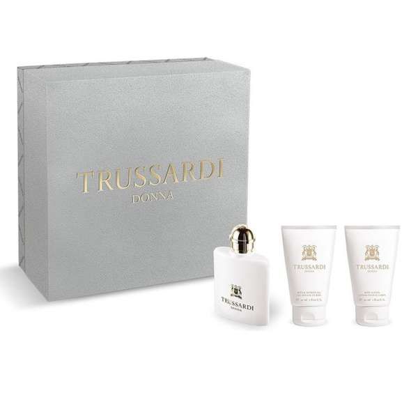 TRUSSARDI Trussardi Cofanetto Donna Bianco con Profumo EDP - MegaPrezzo