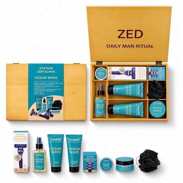 ZAYMAR Zaymar Cofanetto Zed Premium Ocean Wave - 8pz - MegaPrezzo