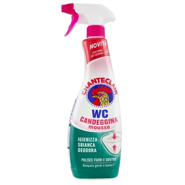 CHANTECLAIR Chanteclair WC Spray Mousse Candeggina - 625ml - MegaPrezzo