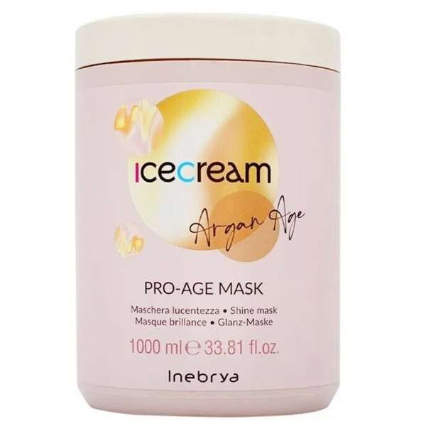 INEBRYA Inebrya Ice Cream Argan Age Pro-Age Mask - 1000ml - MegaPrezzo