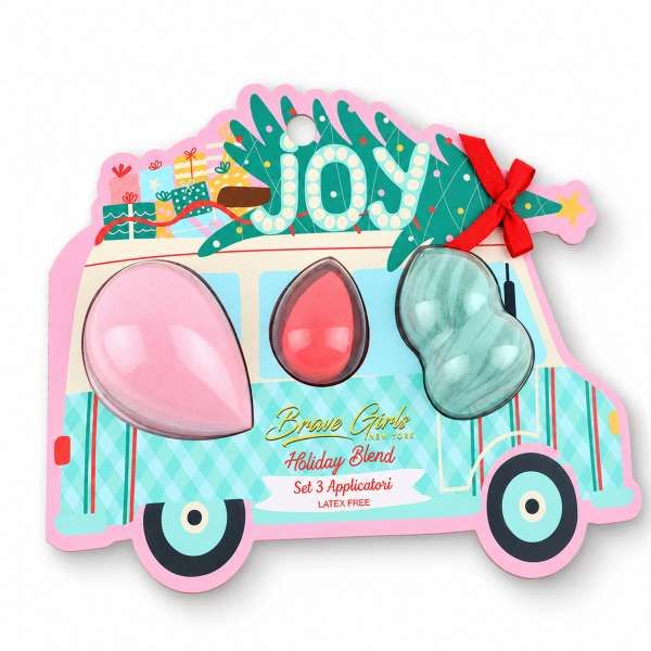 BRAVE GIRLS Brave Girls Cofanetto Joy Van con 3 Spugnette Viso - MegaPrezzo