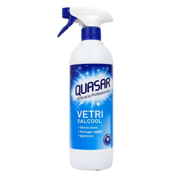 Quasar Vetri con Alcool - 650ml
