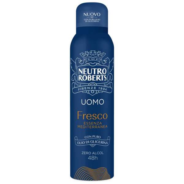 NEUTRO ROBERTS Neutro Roberts Deodorante Men Spray Essenza Mediterranea - 150ml - MegaPrezzo