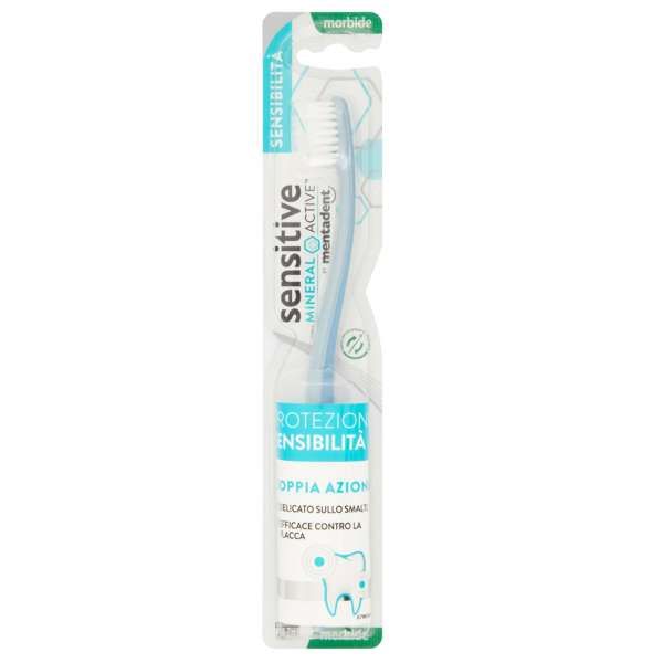 Mentadent Spazzolino Mineral Active Sensibilità - Morbide