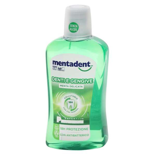 MENTADENT Mentadent Collutorio 500ml - Denti e Gengive - MegaPrezzo