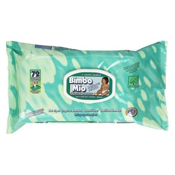 Bimbo Mio Salviettine Umidificate Detergenti - 72pz