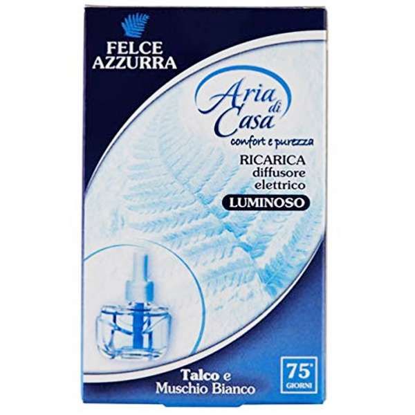 FELCE AZZURRA Felce Azzurra Ricarica Diffusore Elettrico - Muschio Bianco - MegaPrezzo