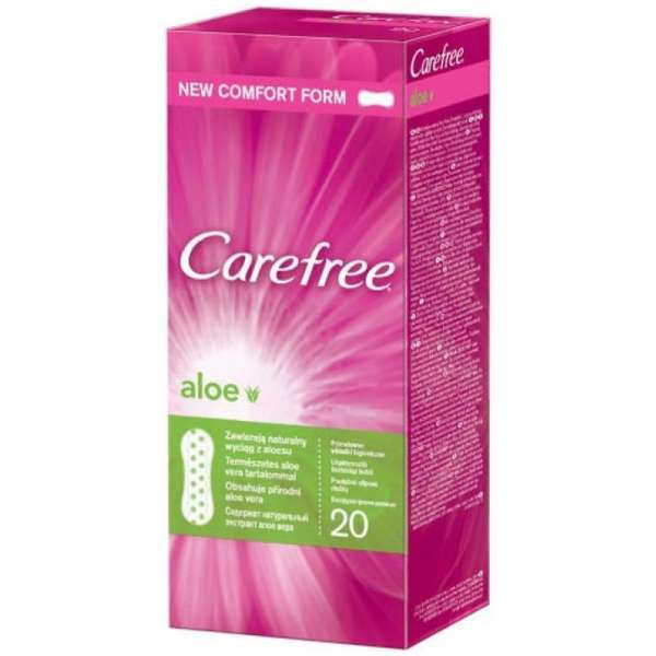 Carefree Assorbenti Disteso Aloe Vera - 20pz