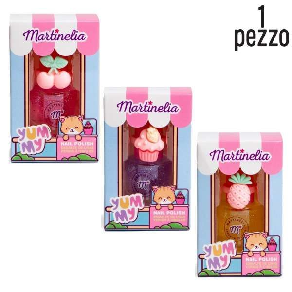 Martinelia Yummy Smalto con Anello per Bambini - Colori Misti