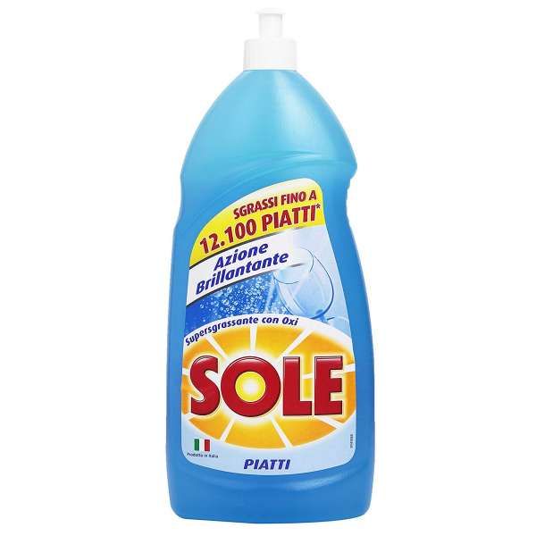 Sole Detersivo Piatti 1100ml - Classico Oxi