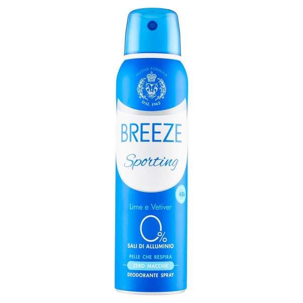 BREEZE Breeze Deodorante Spray 150ml - Sporting - MegaPrezzo