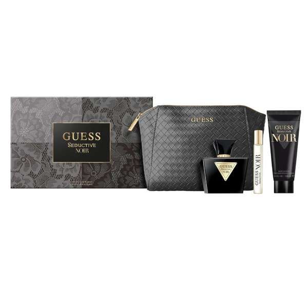 GUESS Guess Seductive Noir Cofanetto con EDT Body Lotion e Pochette - MegaPrezzo