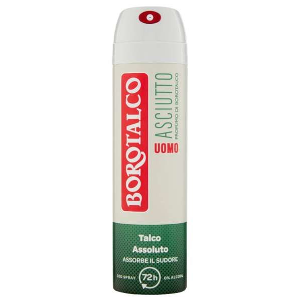 BOROTALCO Borotalco Uomo Deodorante Spray 150ml - Asciutto Borotalco - MegaPrezzo