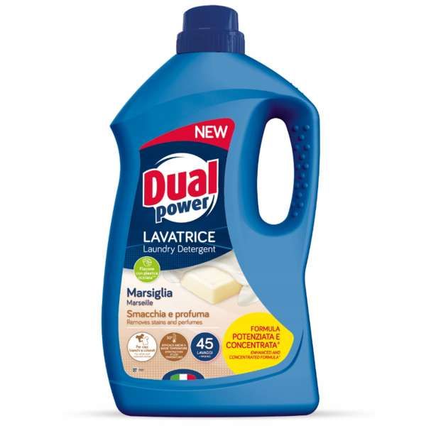 DUAL POWER Dual Power Detersivo Lavatrice 1800ml - Marsiglia - MegaPrezzo