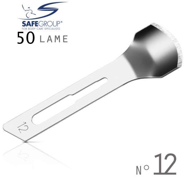 Safe Lame Sgorbie Sterili 50pz - n.12