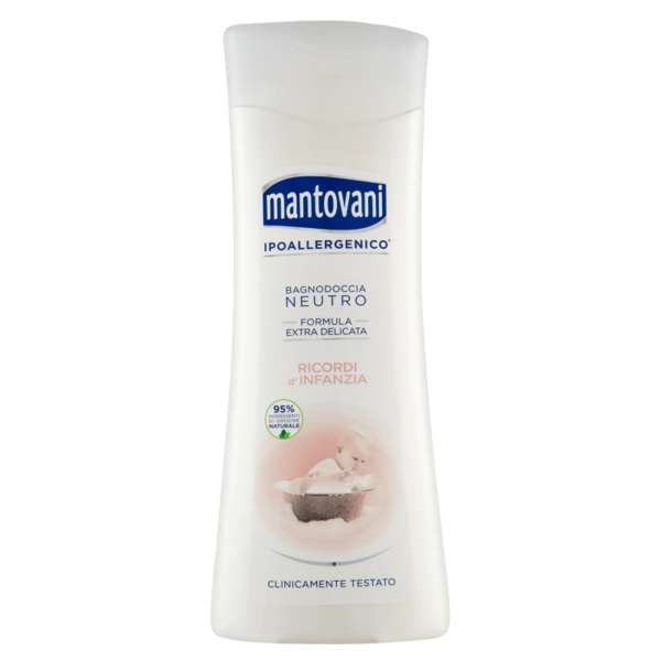 Mantovani Bagnoschiuma Neutro Ricordi Infanzia - 400ml