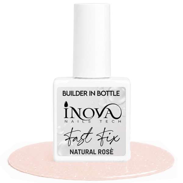 INOVA NAILS TECH Inova Nails Tech Fast Fix Builer Gel 12ml - 188 Natural Rose - MegaPrezzo