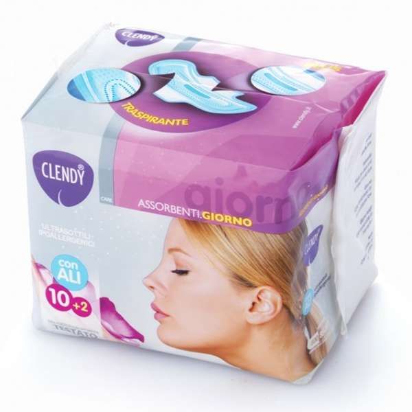 CLENDY Clendy Assorbenti Giorno con Ali - 10pz - MegaPrezzo