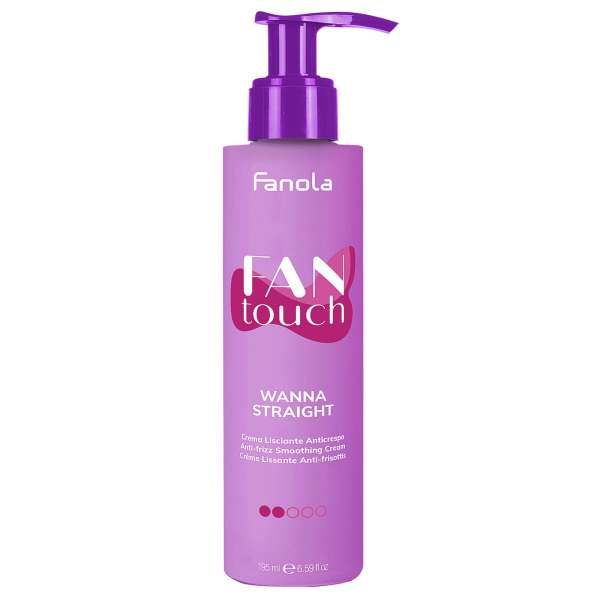 Fanola Fan Touch Wanna Stright Crema Anticrespo - 195ml