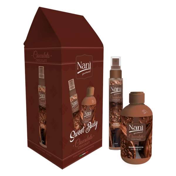 NANI Nanì Cofanetto Chocolate con Acqua Profumata e Bagnodoccia - MegaPrezzo